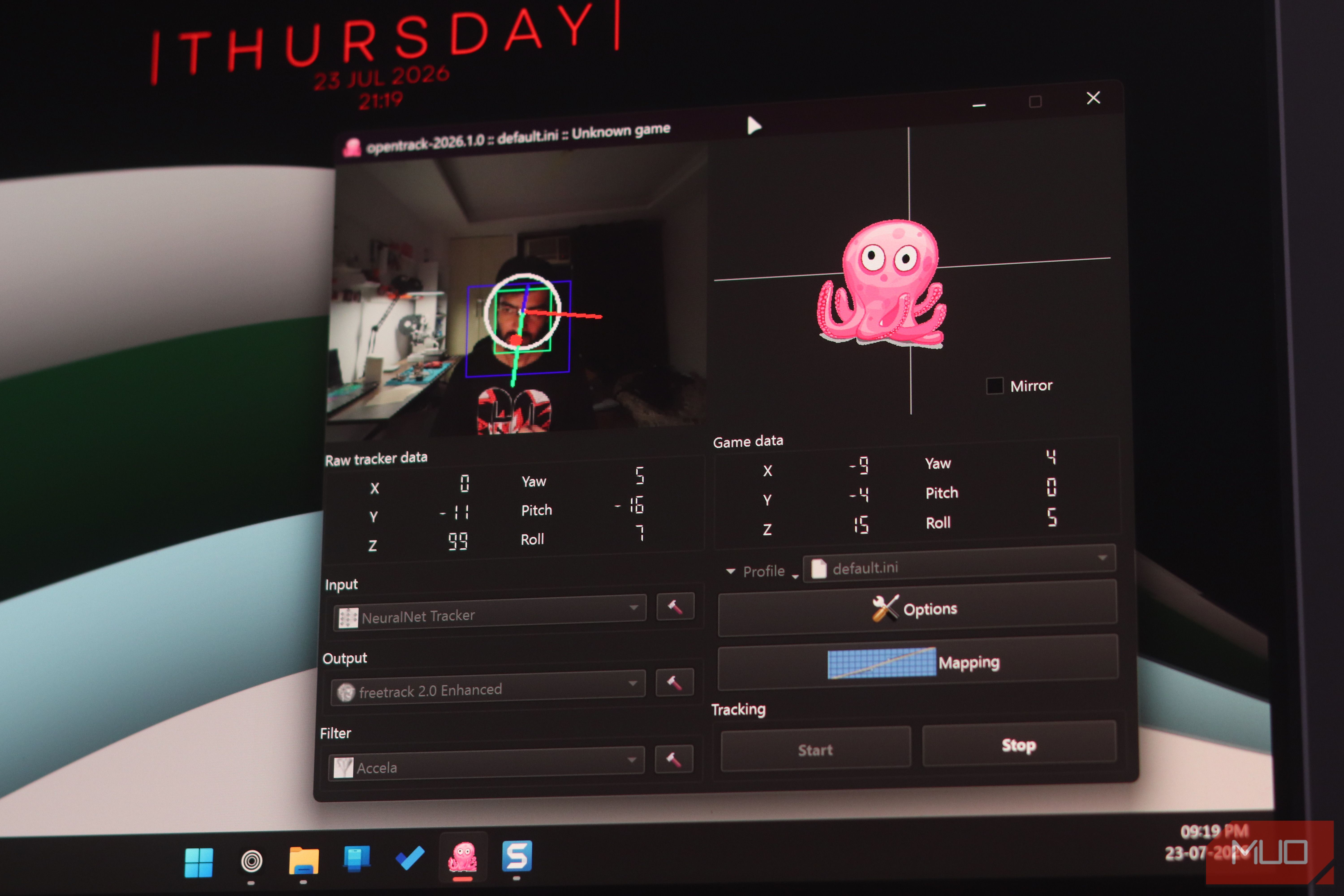 I added head tracking to my games with a webcam and free software