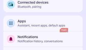 Pixel settings menu with various options