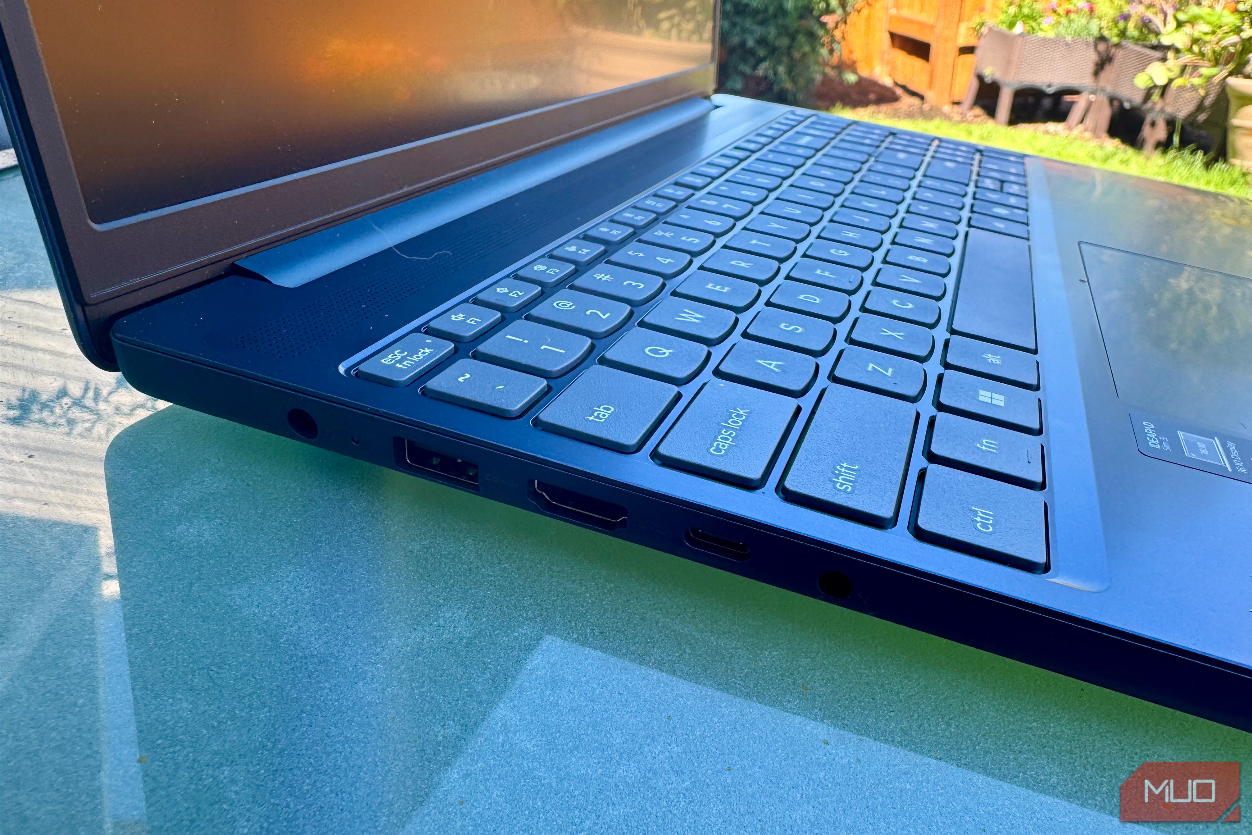 Left side ports