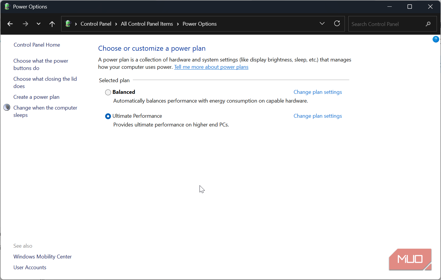 I enabled Windows’ Ultimate Performance plan — this is the one thing it ...