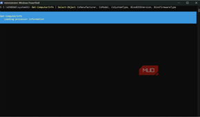 Powershell Get Info command