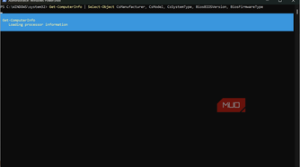 Powershell Get Info command