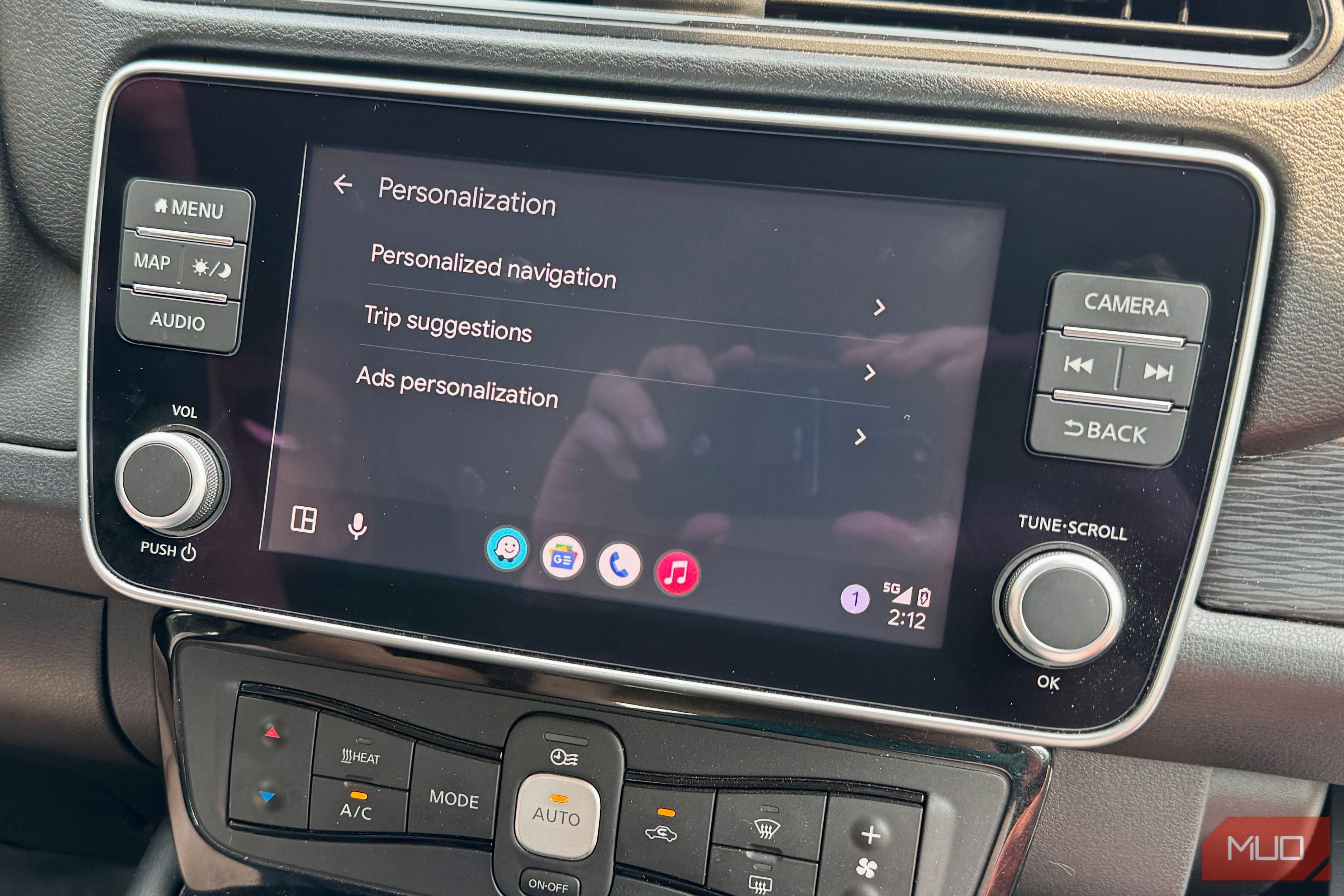 Privacy screen with personalization