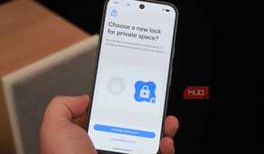 Setting up a Private space in Android 17 on a Google Pixel 10 Pro.
