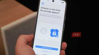 Setting up a Private space in Android 17 on a Google Pixel 10 Pro.