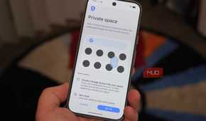 Setting up a Private space in Android 17 on a Google Pixel 10 Pro.