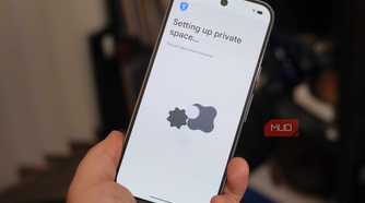 Setting up a Private space in Android 17 on a Google Pixel 10 Pro.