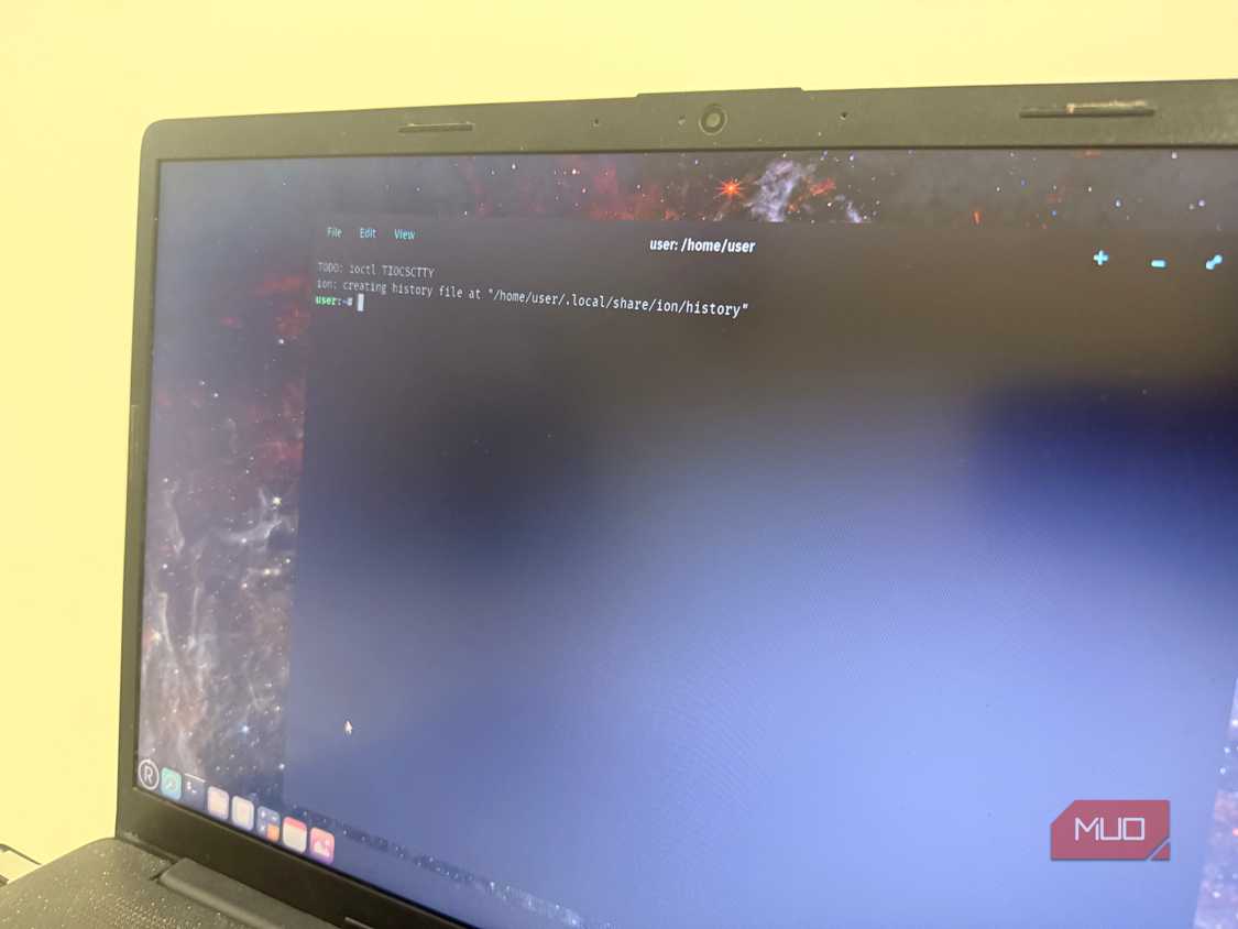 Redox OS Terminal app