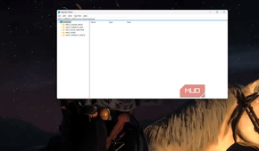 registry editor menu