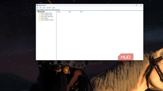 registry editor menu