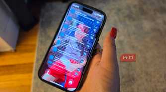 An iPhone showing Ring notifications on the lock screen.