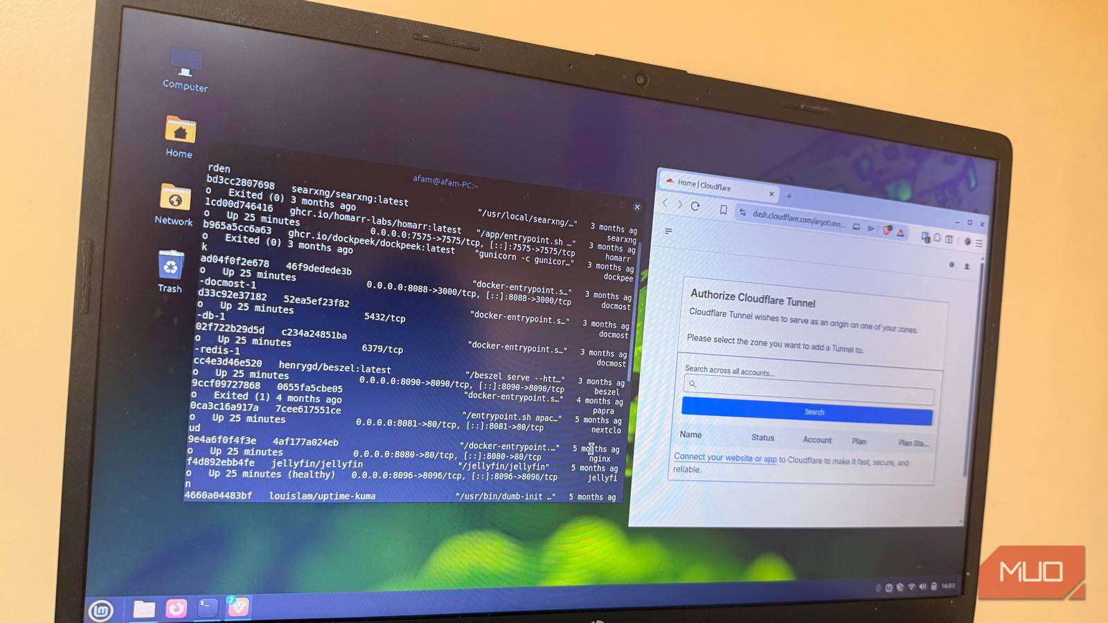Running CLoudflared on Linux Mint