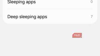Samsung background app sleeping controls