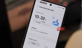 The Connectivity Labs page on a Samsung phone.