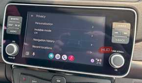 Privacy settings screen