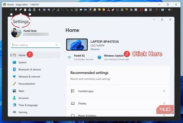 Share X app image annotation tools