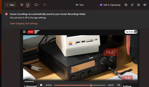 snipping tool toolbar