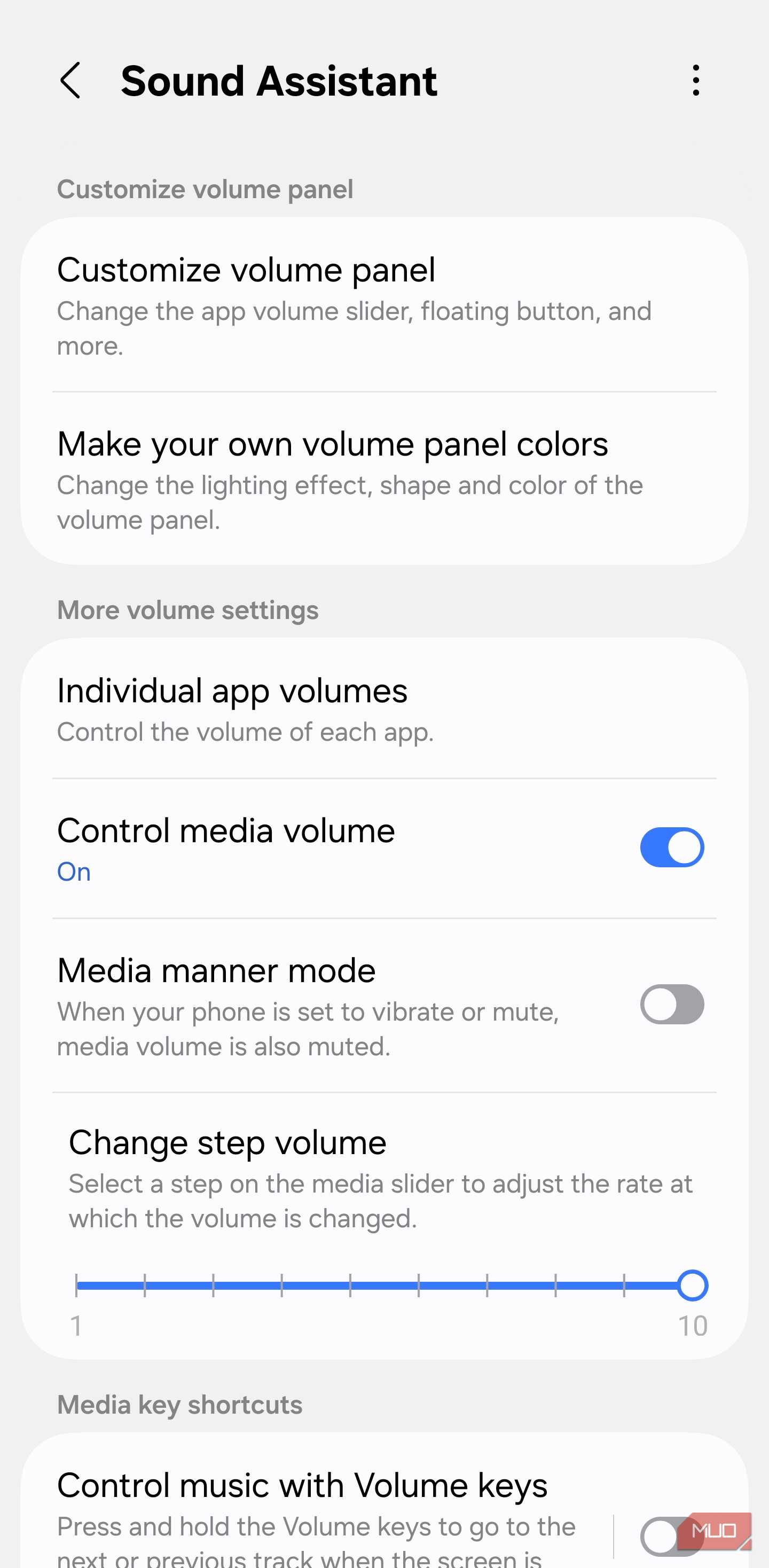 Sound Assistant puts per-app volume controls in one place.