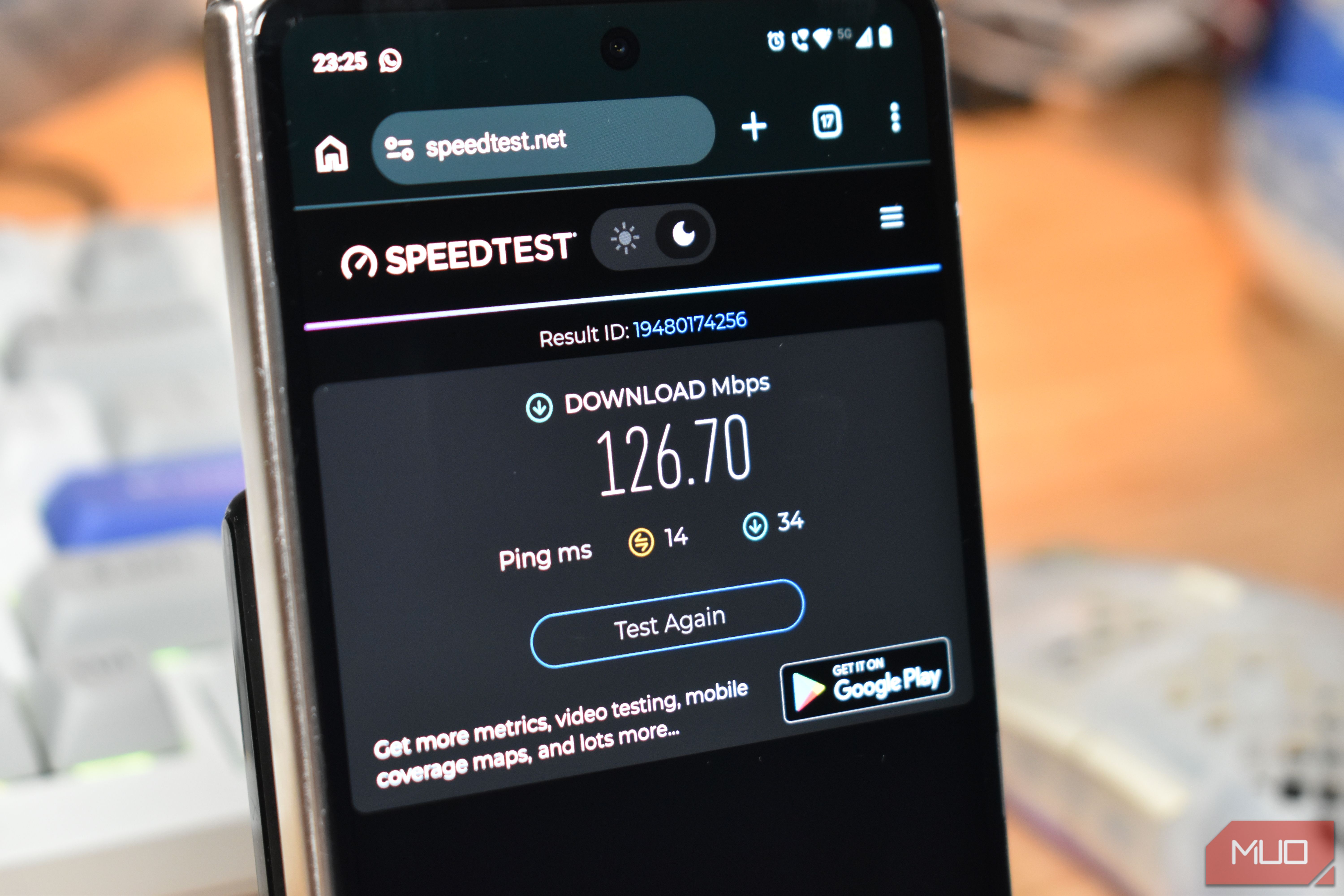 speedtest on 5ghz wifi android smartphone speed increase