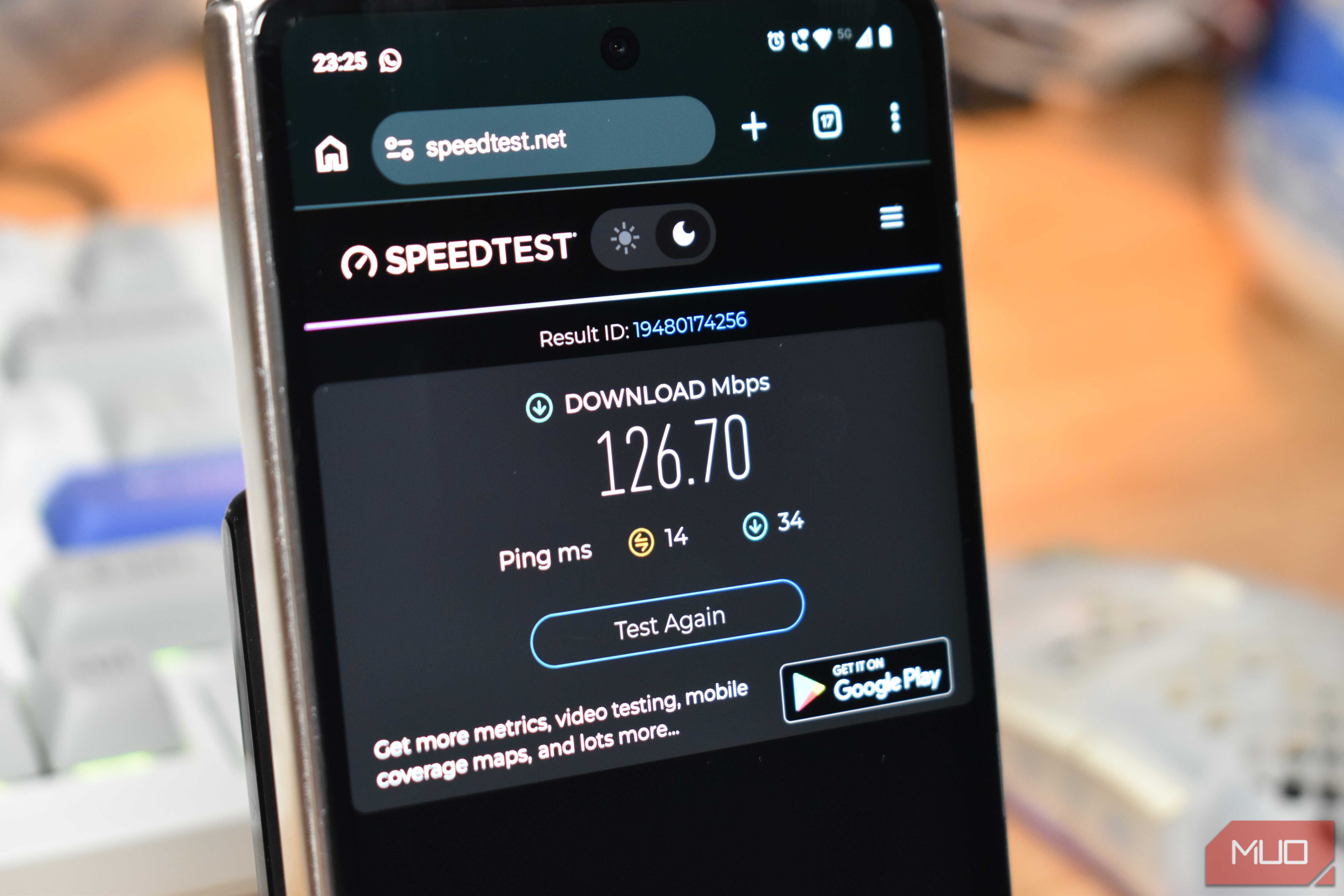 speedtest on 5ghz wifi android smartphone speed increase