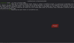 Spinning up a tunnel to try Cloudflare