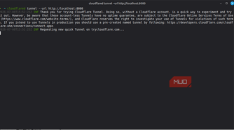 Spinning up a tunnel to try Cloudflare