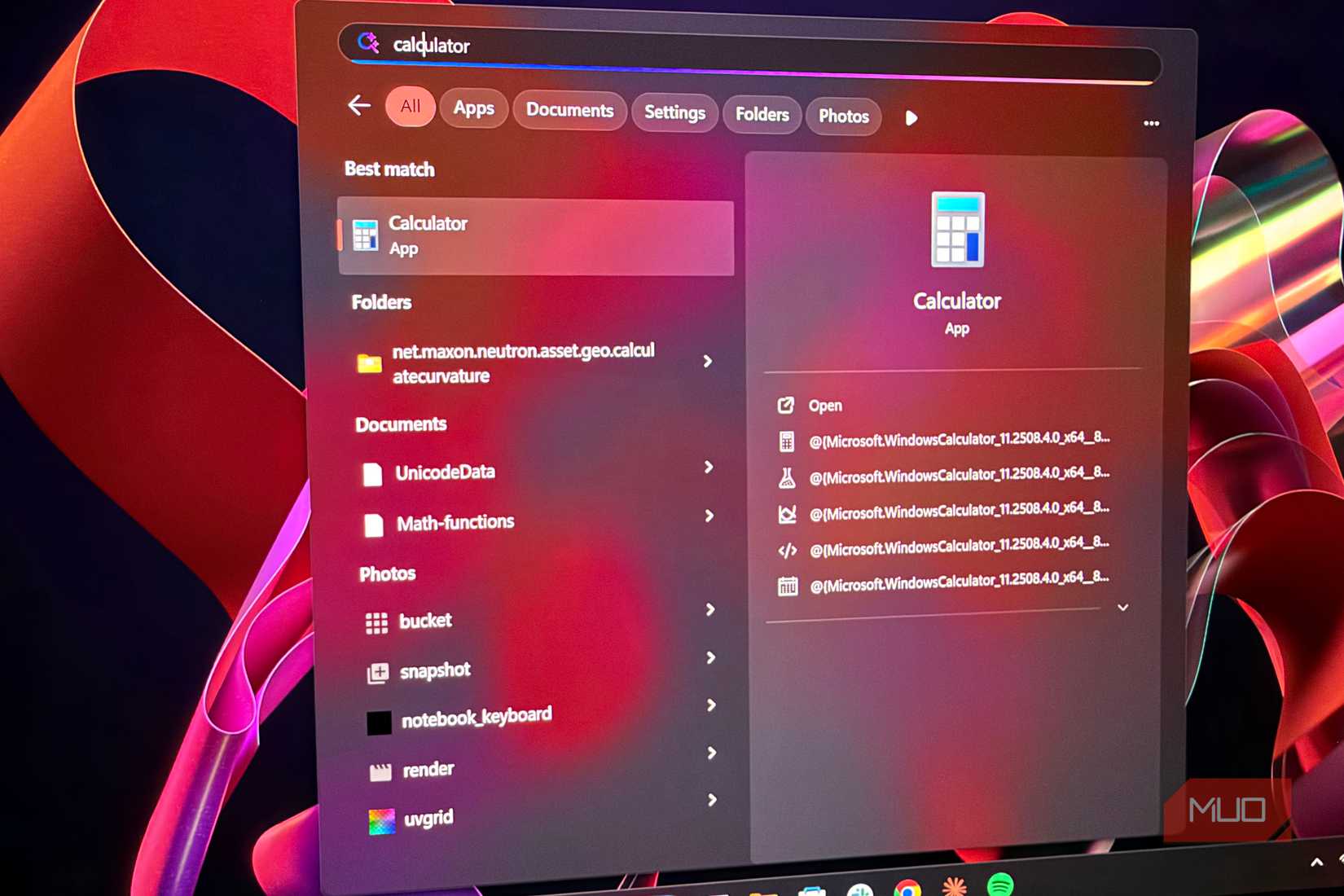windows 11 start menu with no bing results