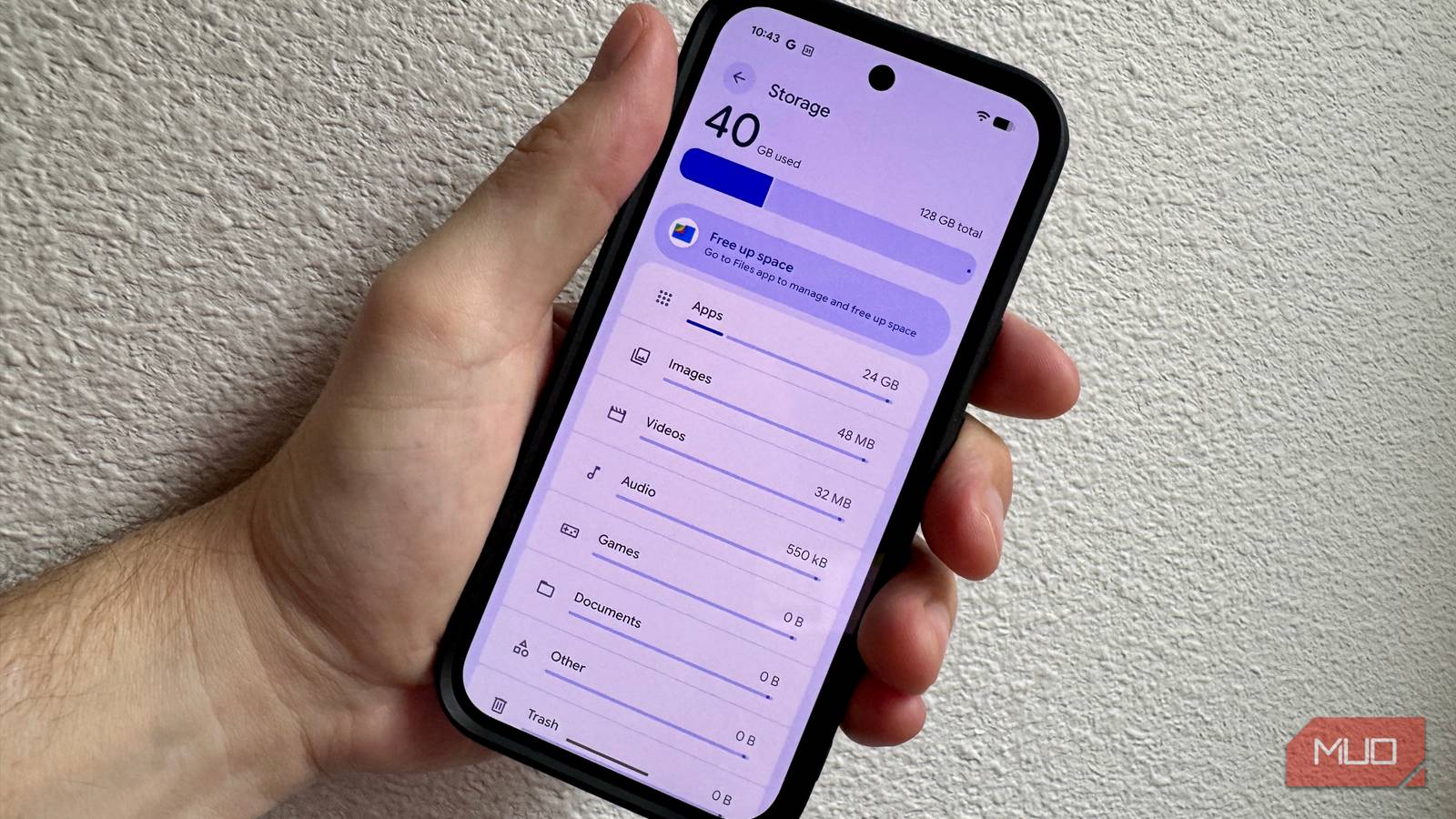 I looked for Android’s “Other” storage mystery, and it wasn’t there
