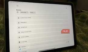 The list of devices in an Amazon Alexa app on an iPad