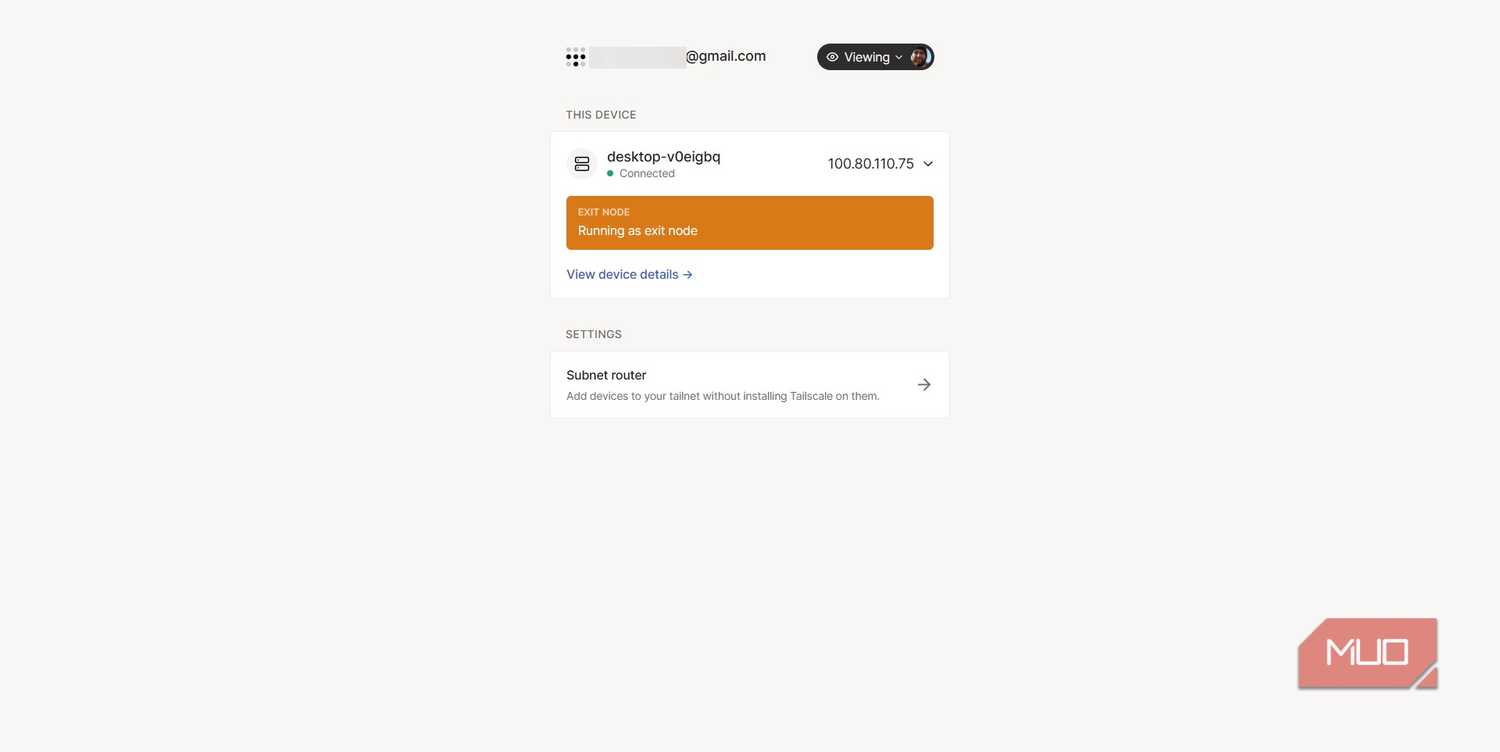 tailscale enable subnet router settings