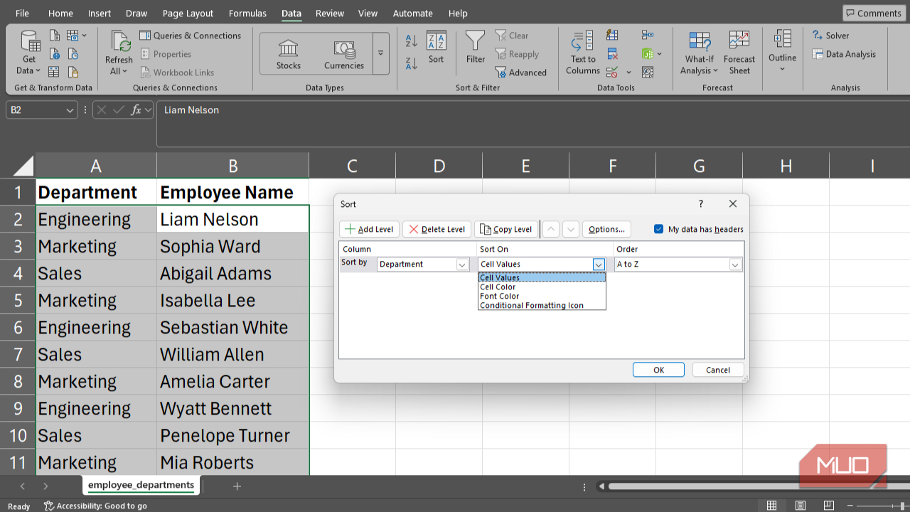 I didn't realize Excel could sort by multiple columns this easily โ now ...