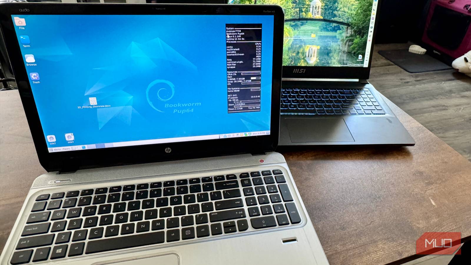 I switched an old laptop to a RAM-only OS and it outpaced my newer machine