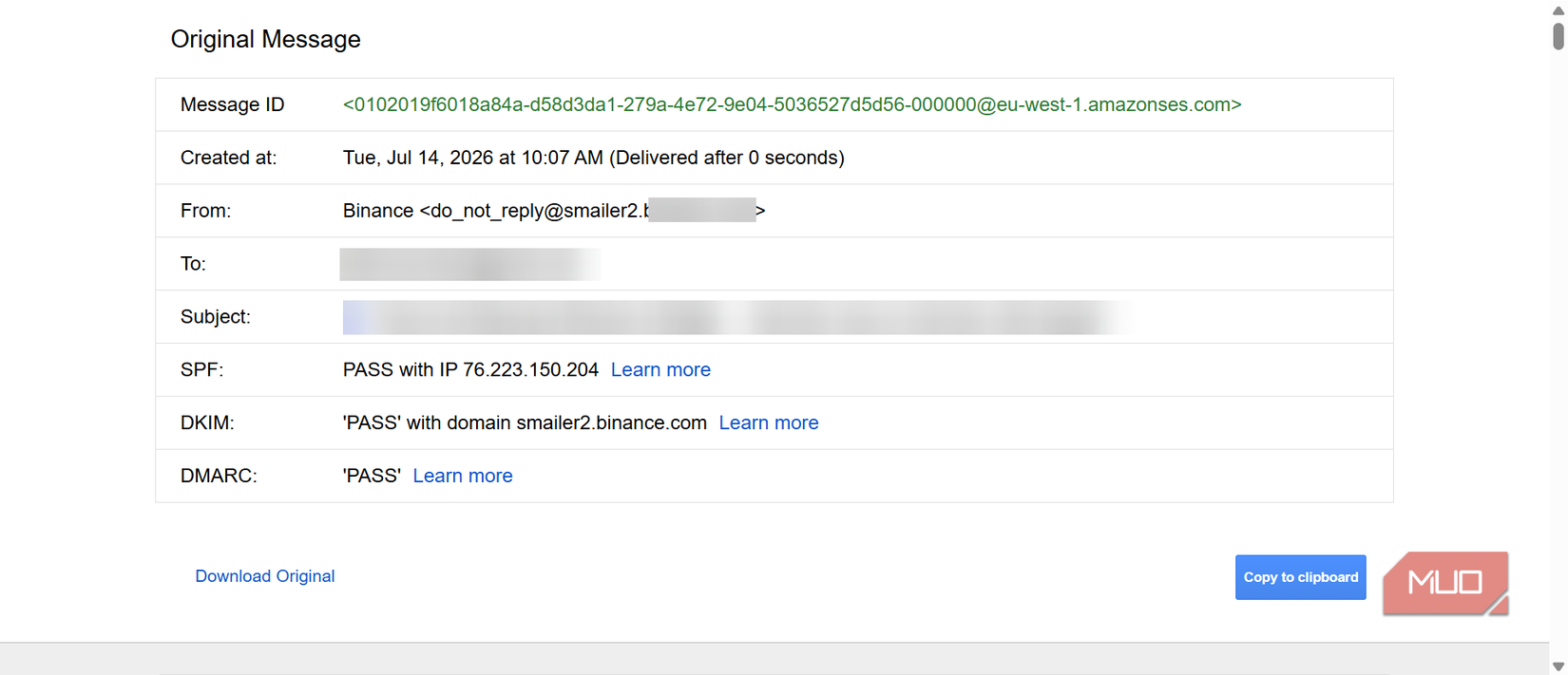 Validating SPF DKIM and DMARC