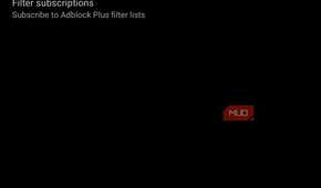 AdBlocker settings on Via Browser