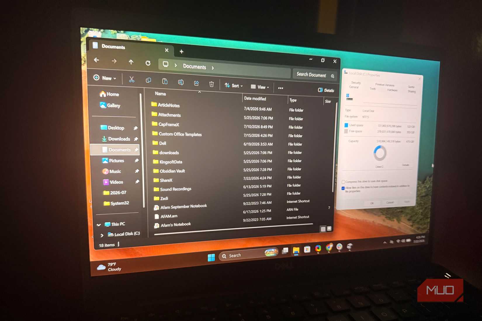 Windows file system