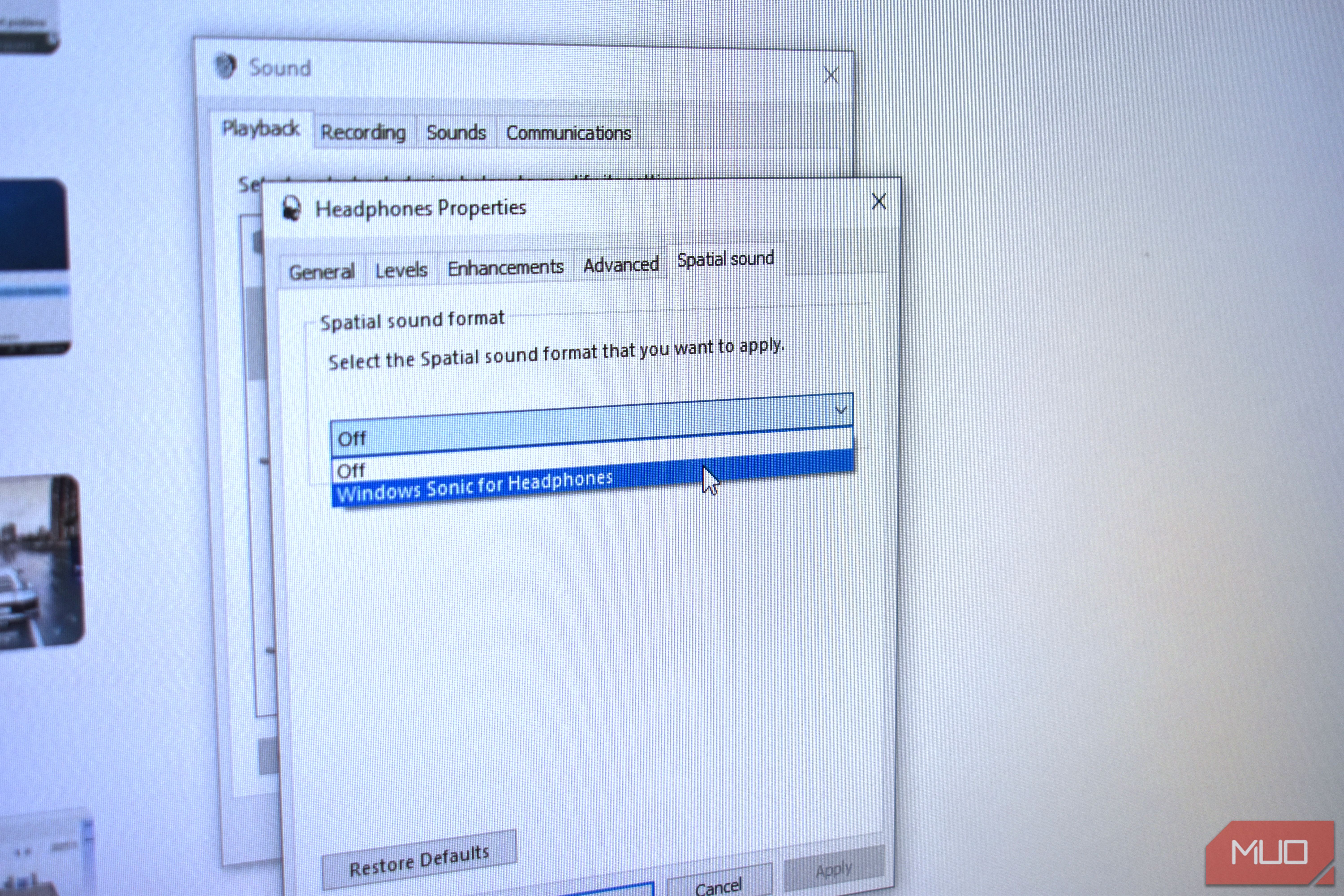 I turned Microsoft's worst audio feature back on and was actually surprised by how much it improved