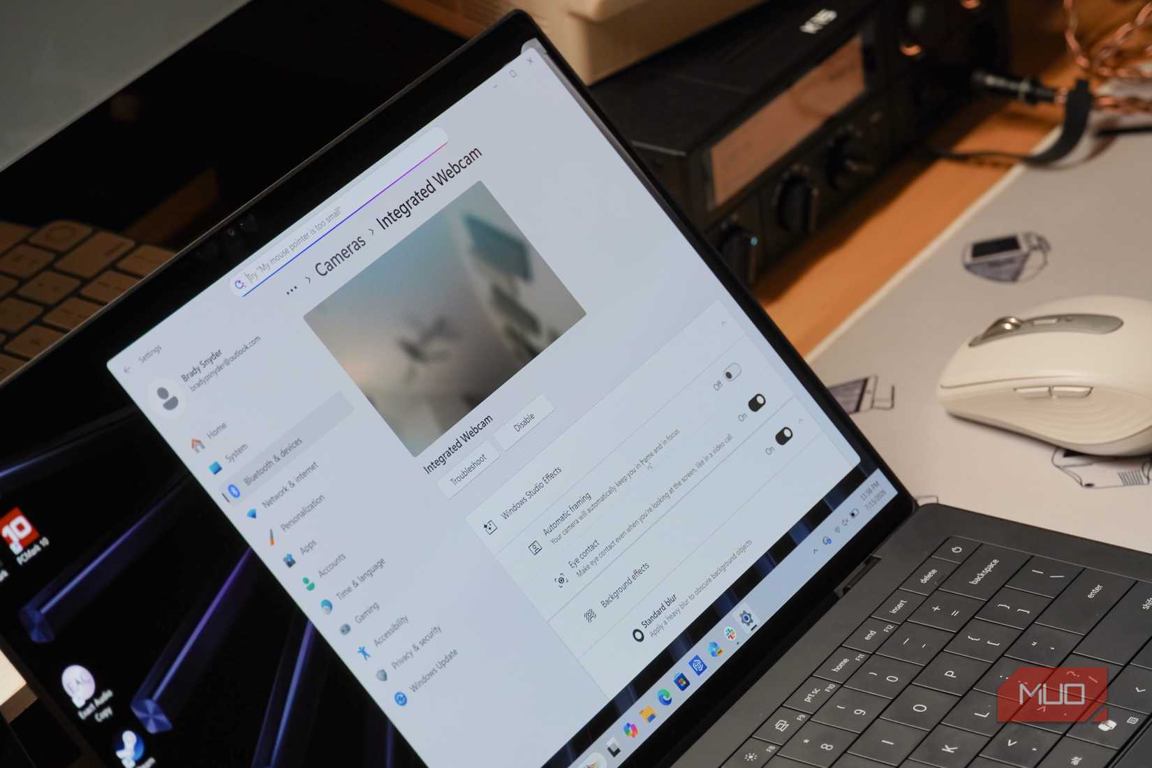 Effects of Windows Studio on Dell XPS 14.
