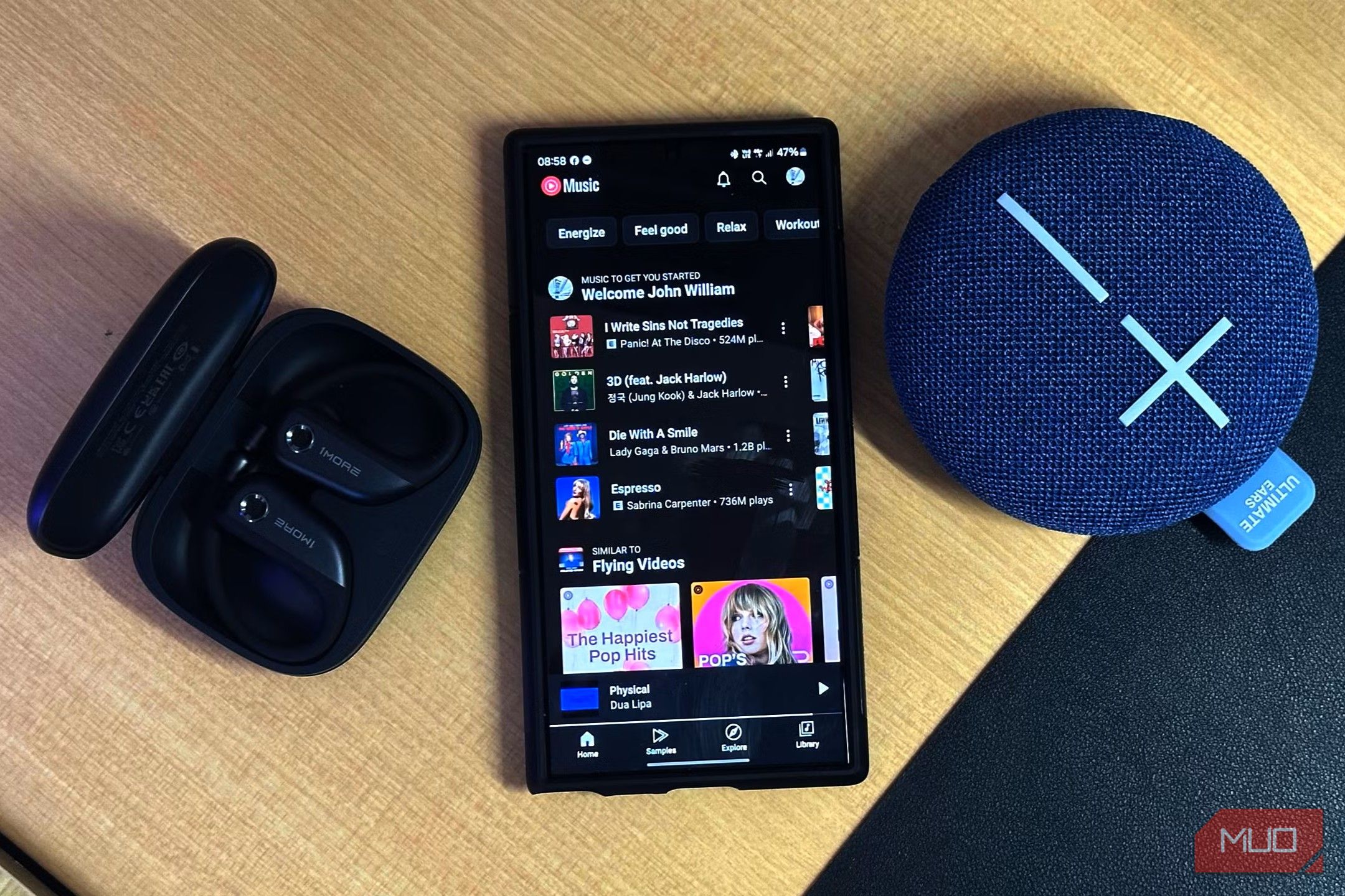 YouTube Music on the Samsung Galaxy S24 Ultra
