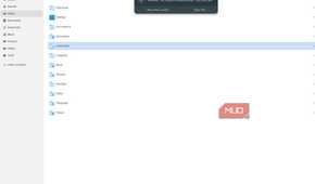 Zorin file manager showing a received video notification