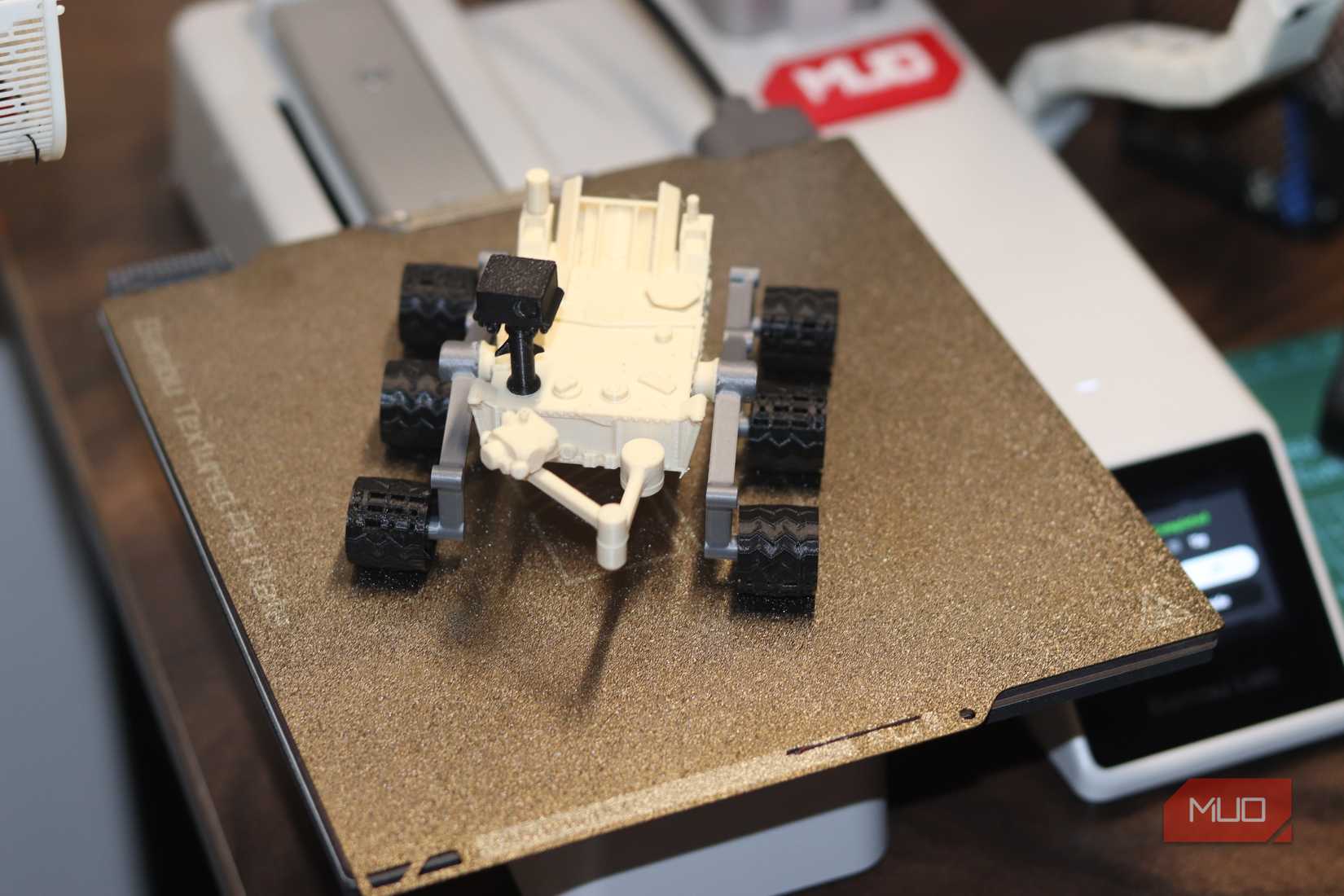 3D printed NASA rover.