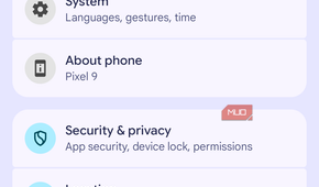 About Phone in Settings