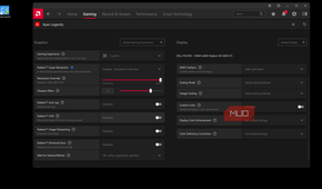 Radeon Boost enable