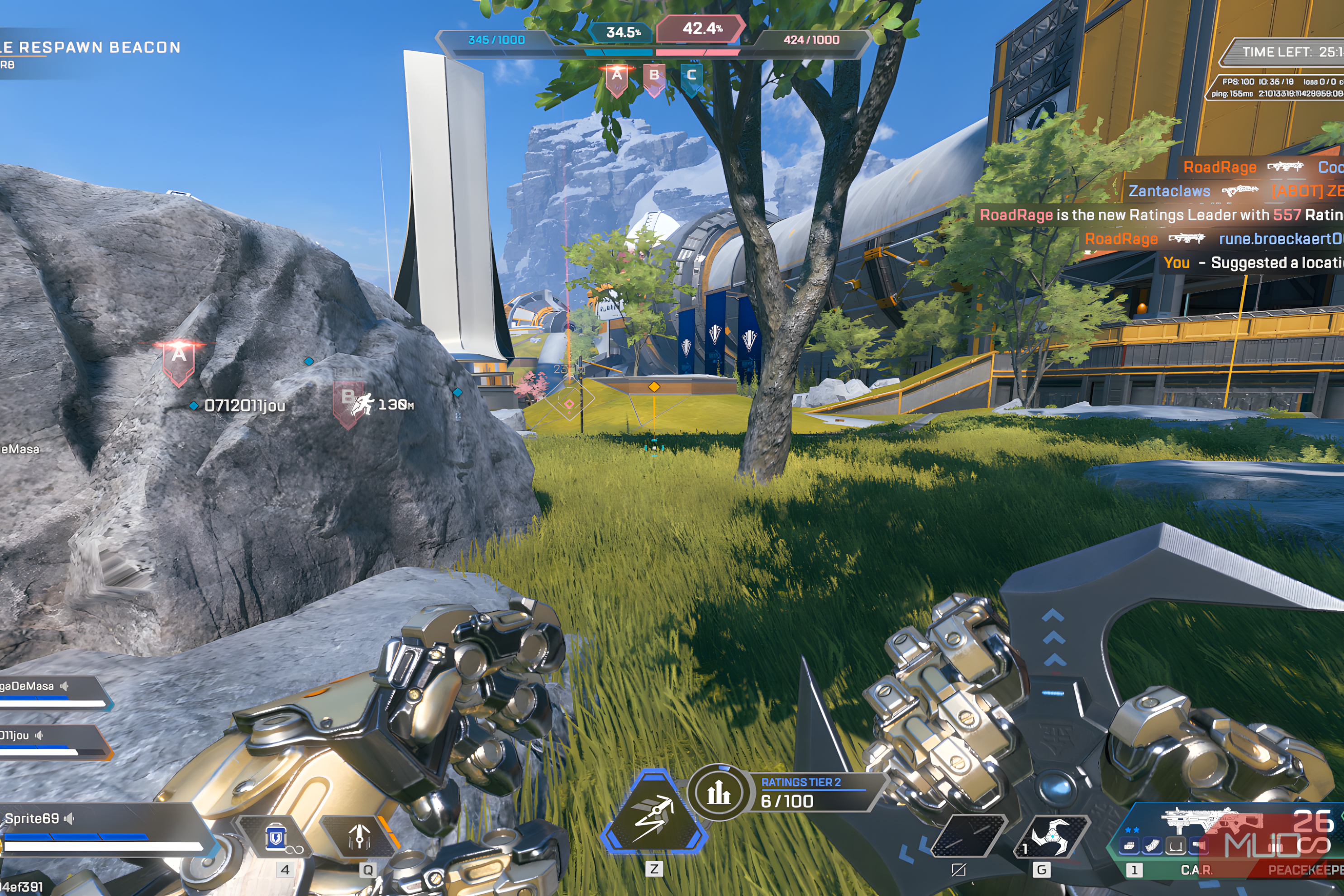 apex legends gameplay radeon boost