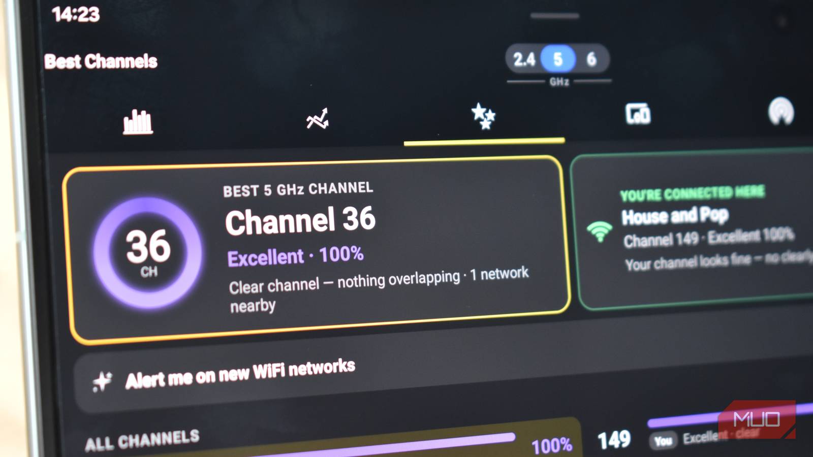 Your Wi-Fi is slow because everyone on your street picked the same channel, and one free scan proves it