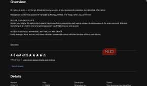 Bitwarden sitting inside the actual Chrome Web Store with Add to Chrome visible.