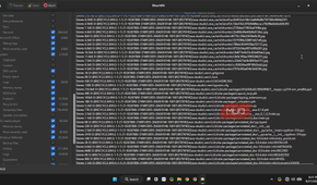 BleachBit in the process of cleaning the System data.