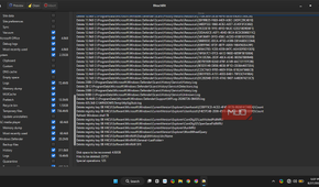 BleachBit showing a full preview from the selected files and what it would potentially recover if allowed to clean.