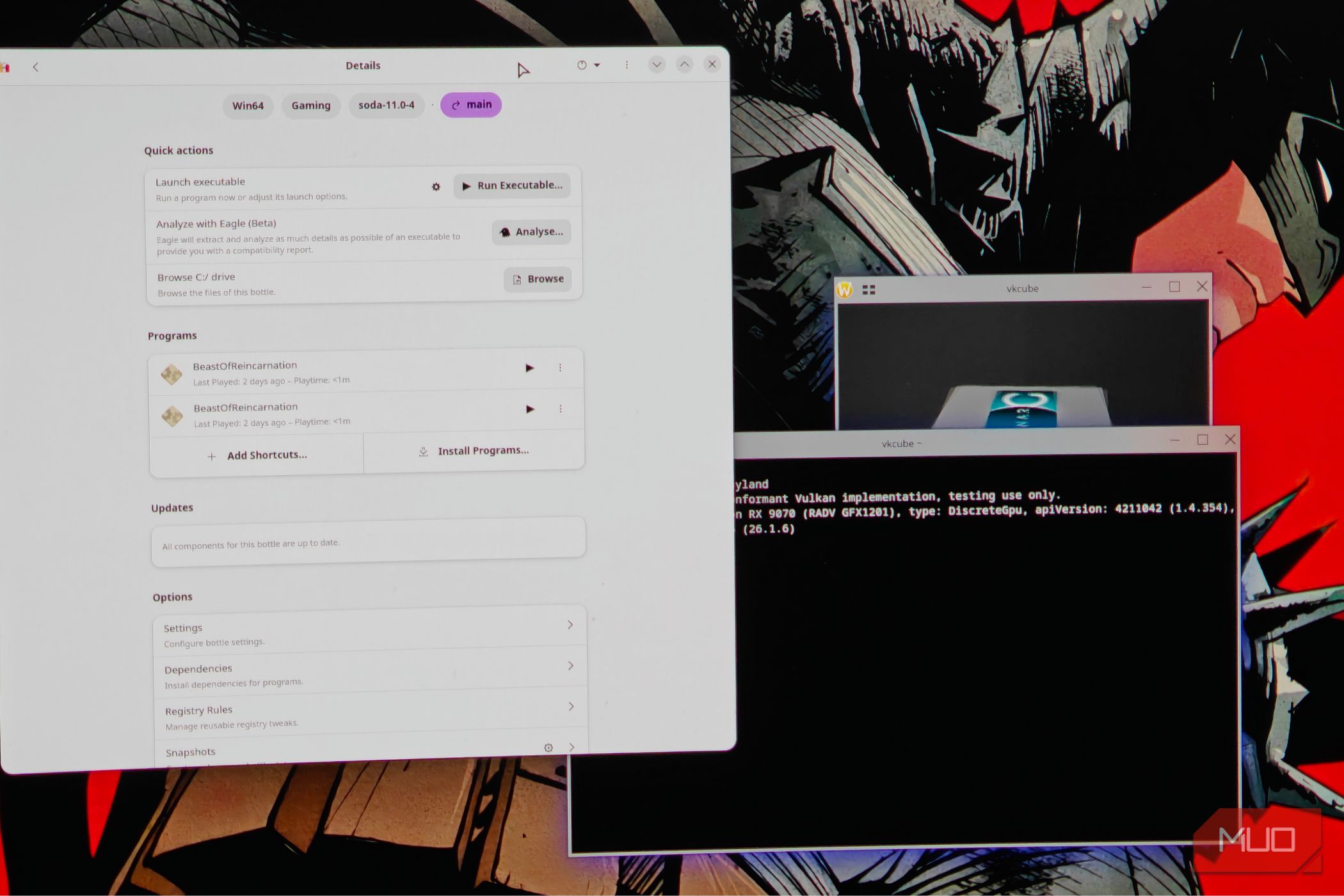 This free tool runs Windows apps on the Linux I already have — and it's not Wine