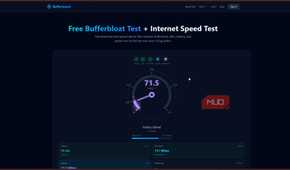 Bufferspeed internet speed test.