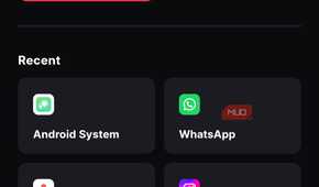 buzzkill showing the option to choose the app